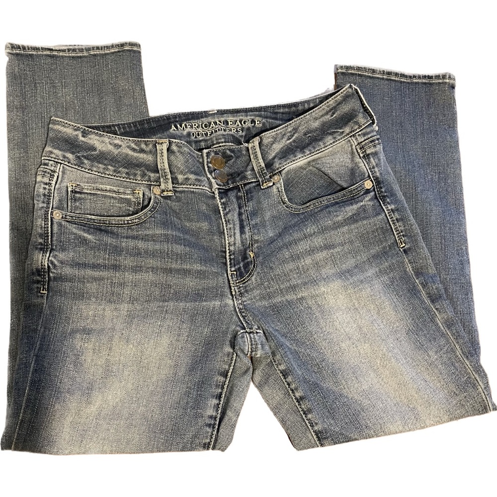 American eagle size 6 Artist Crop super stretch